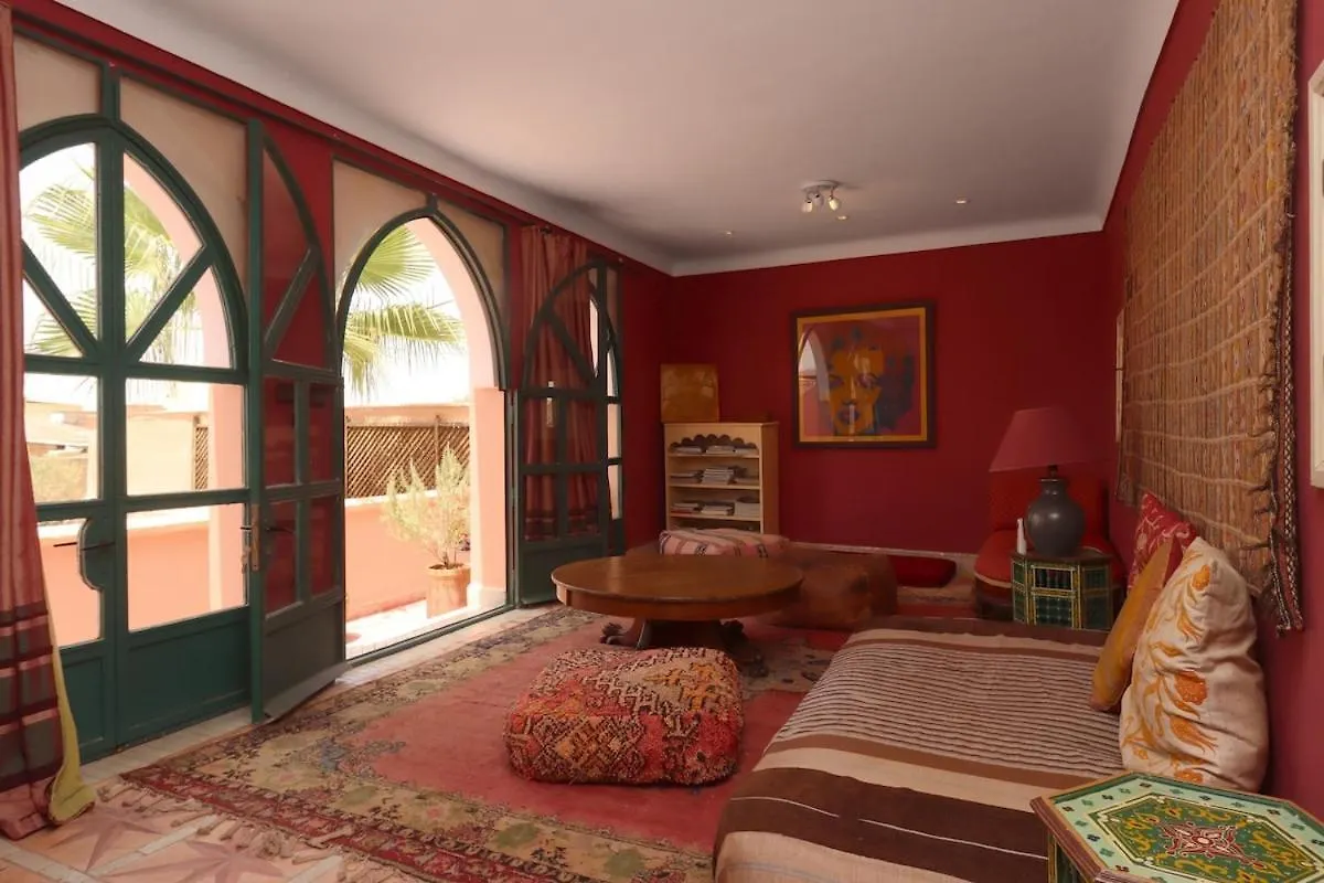 Villa Riad La Tulipe, Private, 4 Ch, Medina Marrakesh Morocco